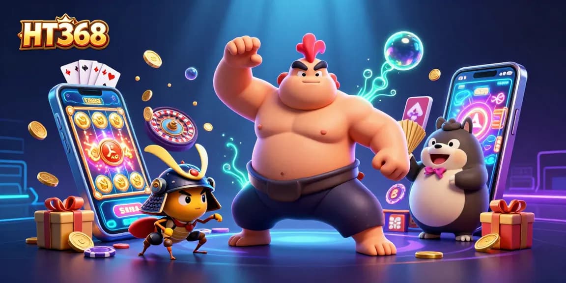 Engage with HT368 to experience epic casino fun with rich slot games and vibrant characters.