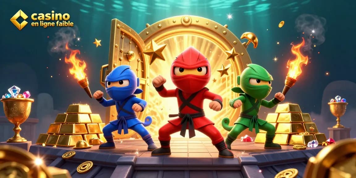Explorez les jeux de casino en ligne fiables avec des ninjas caméléons et des richesses scintillantes.