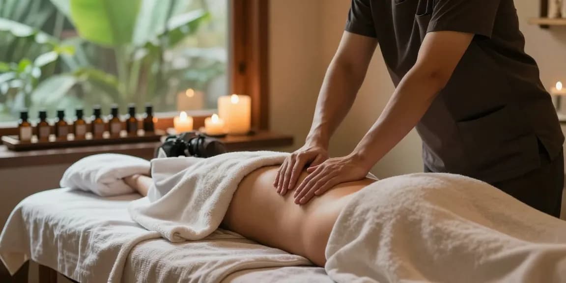 Experience relaxing 동탄출장안마 in a serene spa with essential oils and soothing ambiance.