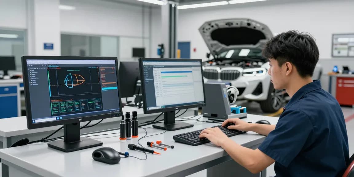 BMW Werkstatt Hannover mit professionellem, technologisch fortschrittlichem Werkstattservice für BMW und MINI Fahrzeugreparaturen.