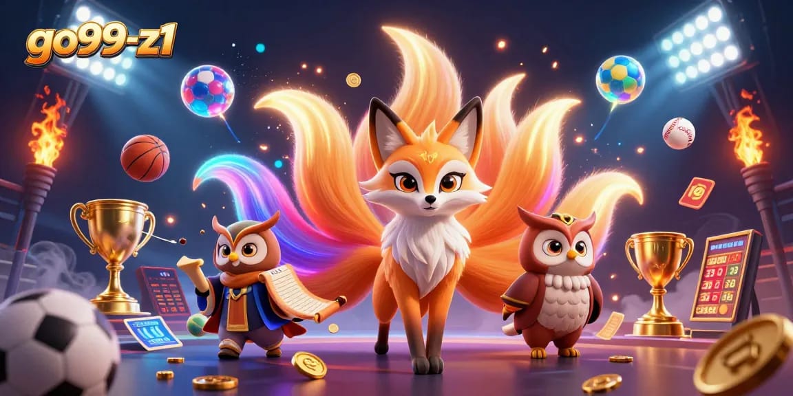 Engage with go99-z1's thrilling gaming atmosphere featuring vibrant characters and dynamic sports elements.