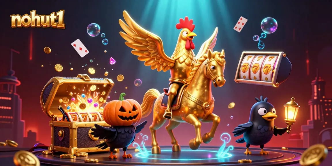 Engage with nohut1's vibrant casino experience featuring animated games and dynamic bonuses.