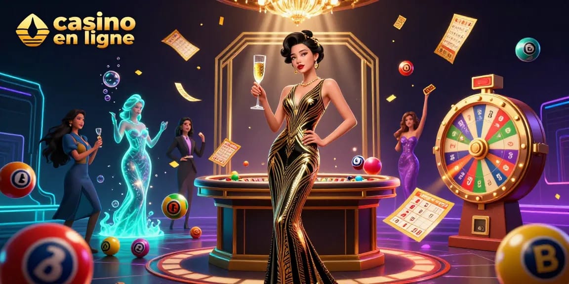 Participez à l'excitation du casino en ligne grâce à des éléments de loterie vibrants et des visuels de gameplay sophistiqués.