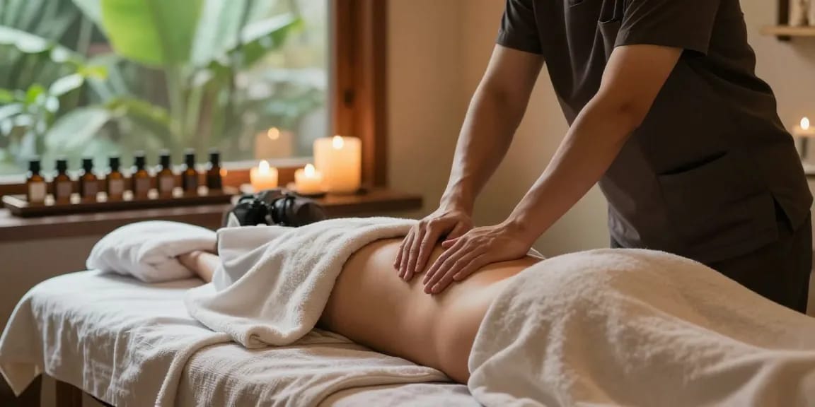 Experience relaxing 동탄출장안마 in a serene spa with essential oils and soothing ambiance.