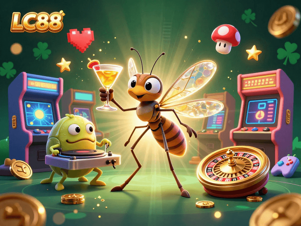 Engage with LC88's thrilling digital casino experience featuring iconic characters in 3D.