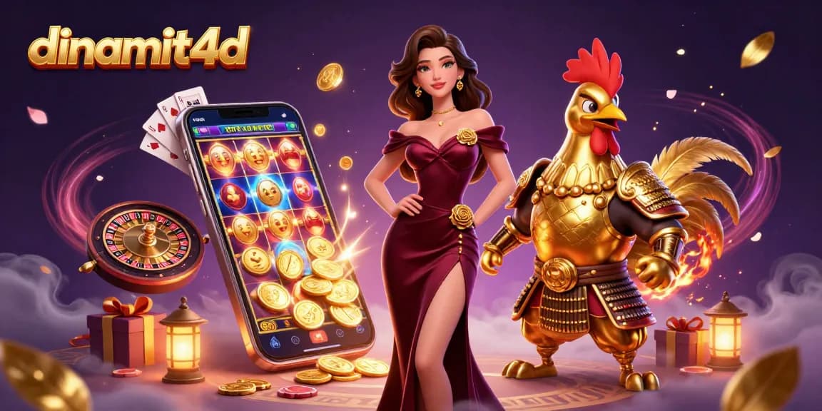 Experience thrilling wins with dinamit4d, showcasing dynamic slot games and casino excitement.