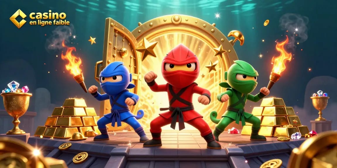 Explorez les jeux de casino en ligne fiables avec des ninjas caméléons et des richesses scintillantes.