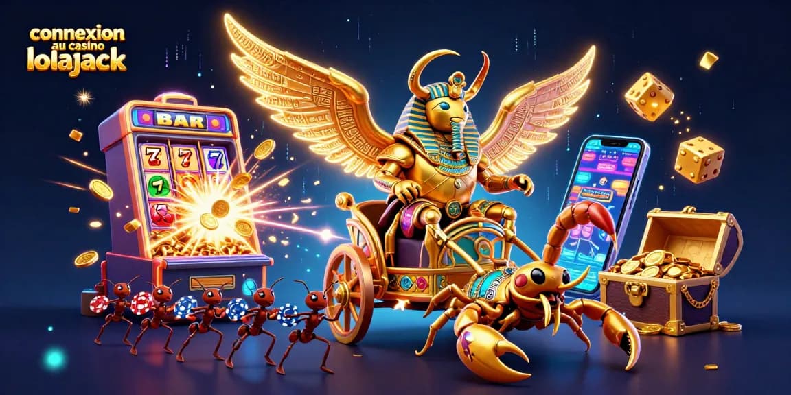 Experience the excitement with connexion au casino lolajack, featuring vibrant casino themes and dynamic gaming action.
