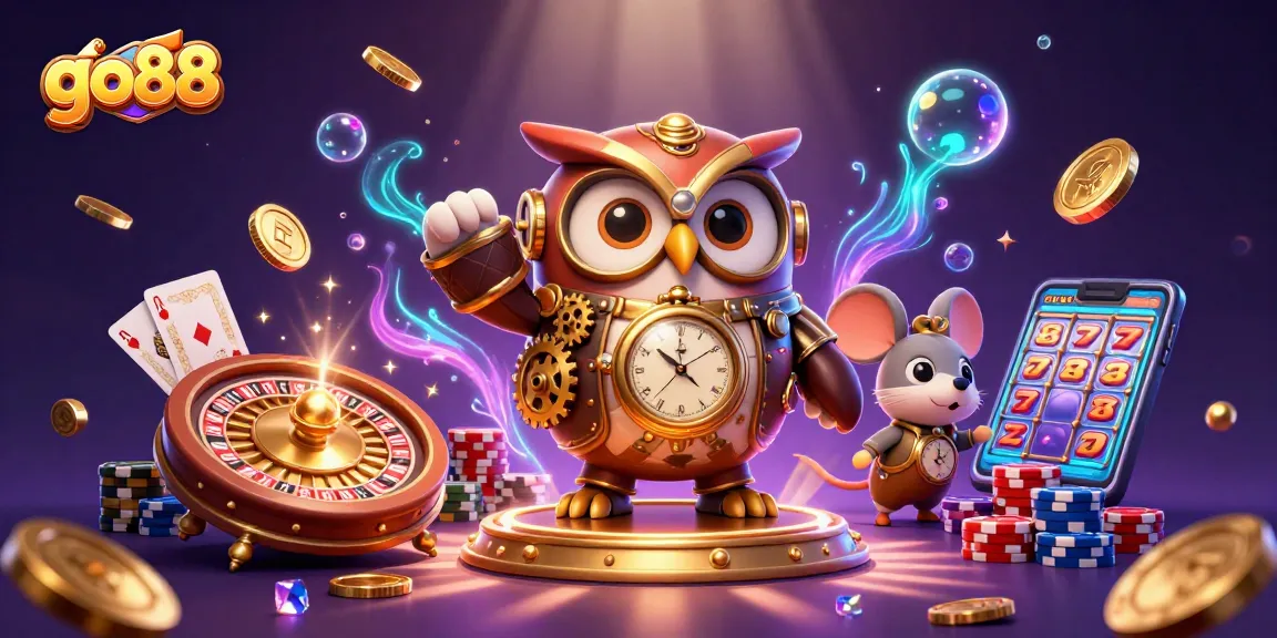 Spin and win with go88's exciting casino games featuring rich visuals and dynamic characters.