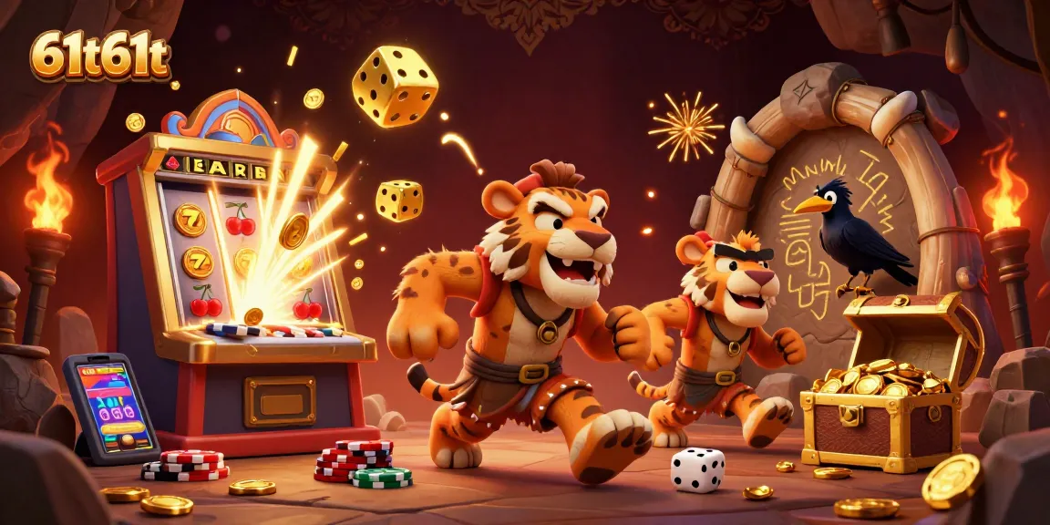 Aposte no 61t61t e descubra a emoção dos jogos de cassino com personagens únicos.