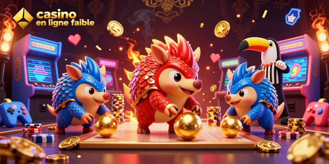 Jouez avec le casino en ligne fiable aux côtés de pangolins rivaux animés dans un univers de jeux dynamiques.