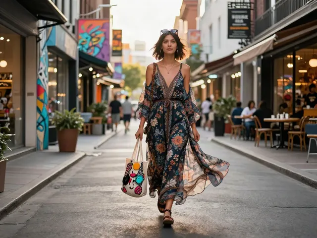 Chic person showcasing fashion trends in sunny urban environment from Fashionisk .com.