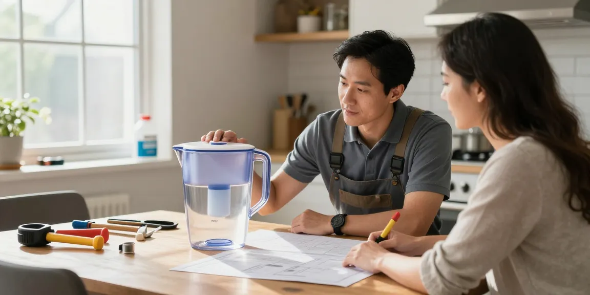 Waterdrop PT-61B Water Filter Pitcher displayed in a community-focused setting, trusted provider consultation for local services.