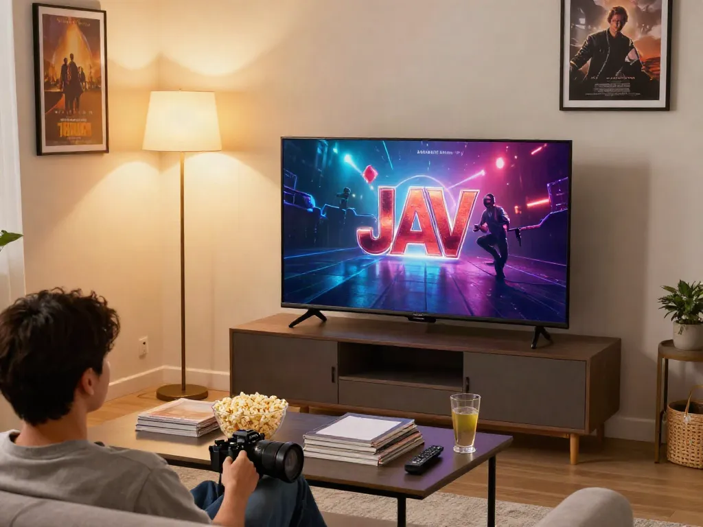 Watch the latest JAV subtitle Indonesia videos in a cozy home entertainment setting.