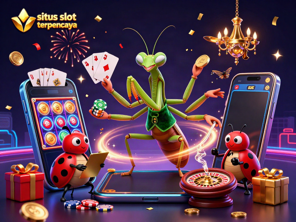 Experience the thrill of situs slot gacor terpercaya with dynamic characters and casino excitement.