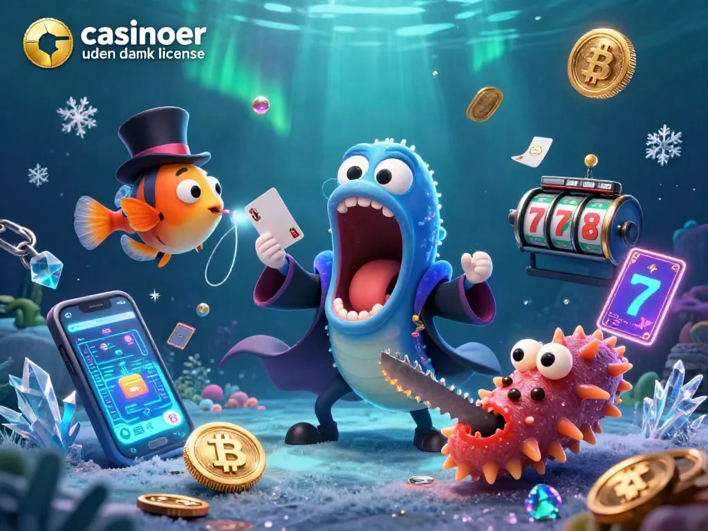 Engage with casinoer uden dansk licens through an enchanting underwater magic show.
