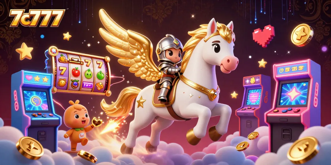 Engage with thrilling slots at 7c777 in an immersive 3D casino scene showcasing vibrant characters and dynamic elements.