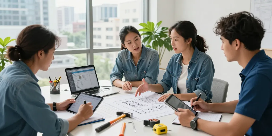 Sifu24 home services provide expert home renovation solutions with a collaborative team in a modern urban setting.