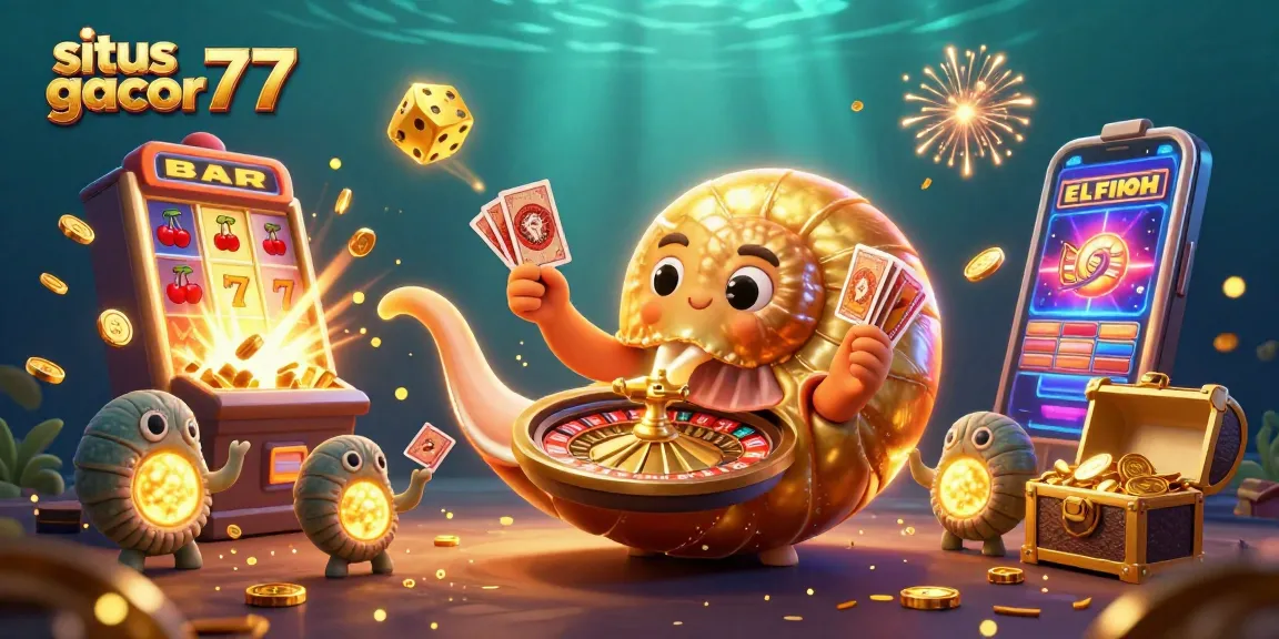 situs gacor77 menghadirkan pengalaman judi slot yang luar biasa dengan jackpot dan simbol keberuntungan yang bersinar.