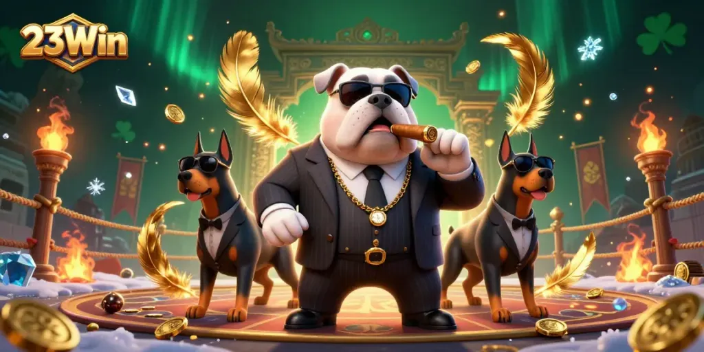 Engage in thrilling gaming with 23Win while enjoying a captivating casino atmosphere.