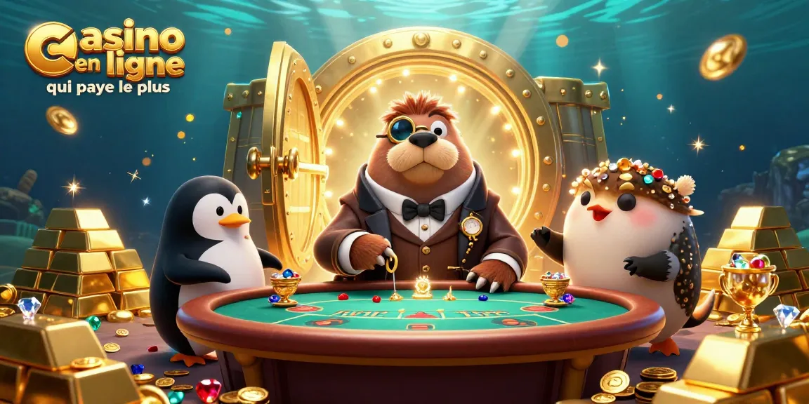 Vivez l'excitation des jeux d'argent avec un casino en ligne qui paye le plus et des personnages marins.