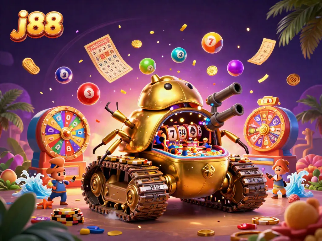 Engage in thrilling gameplay at j 88 with a lively casino tank bursting with entertainment!