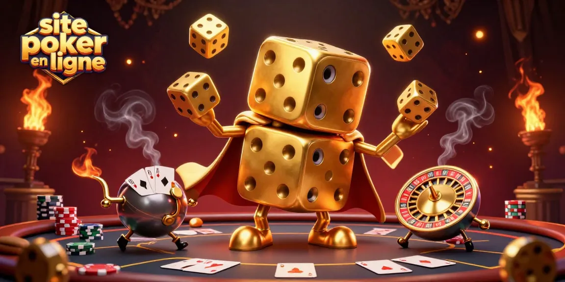 Jouez sur un site poker en ligne avec des tables, des jetons et des illustrations dynamiques