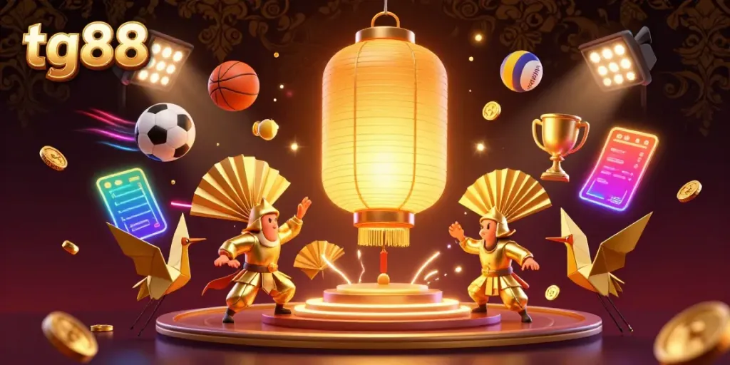 Experience thrilling gaming at tg88 with vibrant characters and dynamic sports elements.