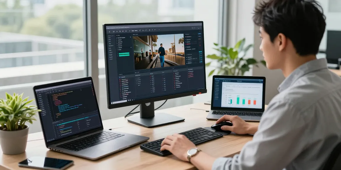 AI detector in a modern workspace enhancing content safety and moderation.