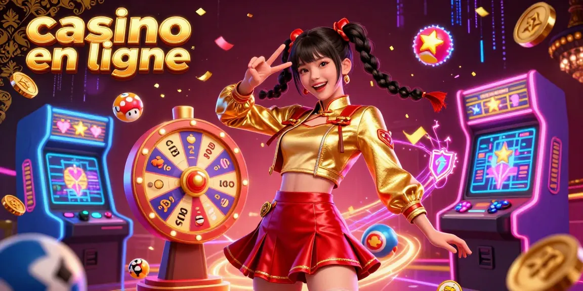 Participez à un gameplay excitant au casino en ligne avec des personnages vibrants et des éléments de jeu dynamiques.