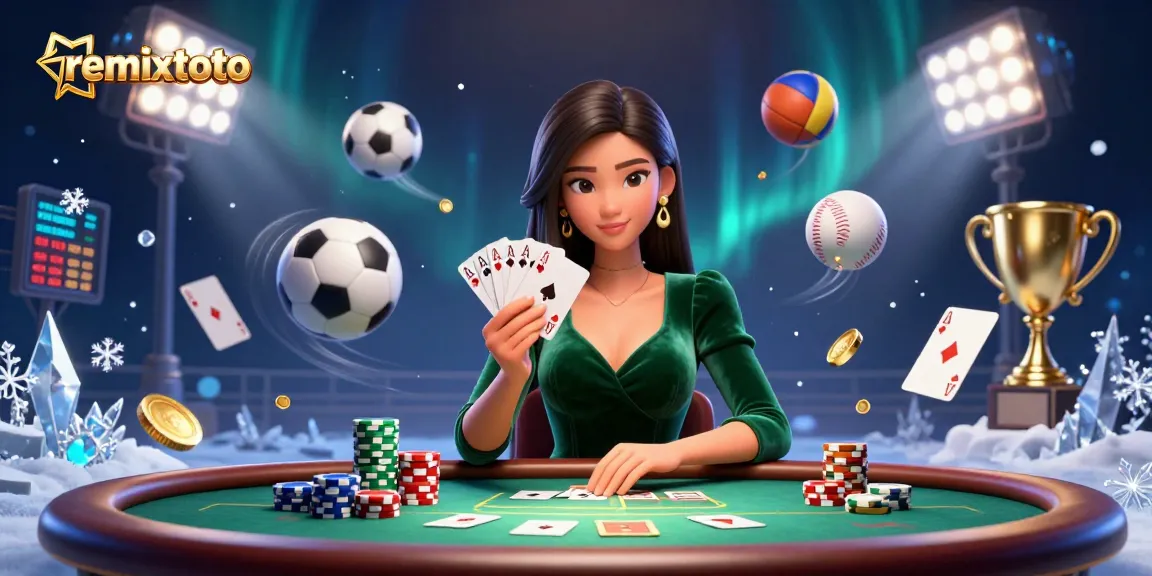 Experience excitement and strategy at Remixtoto with stunning poker gameplay and dynamic sporting elements.