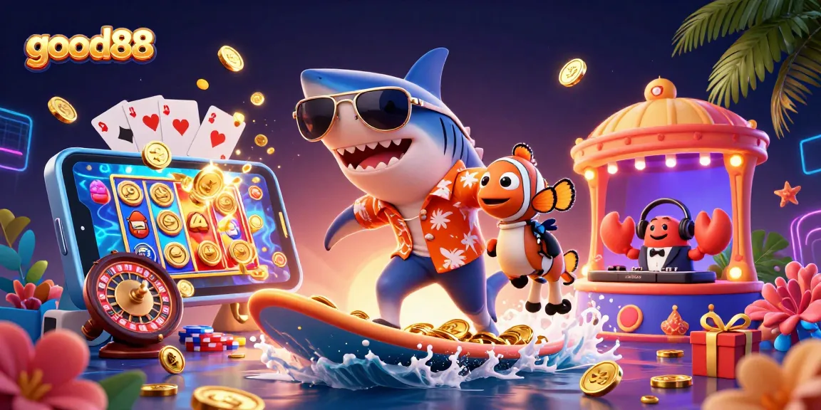 Engage with good88 by riding the wave of thrilling slot games and winning moments.