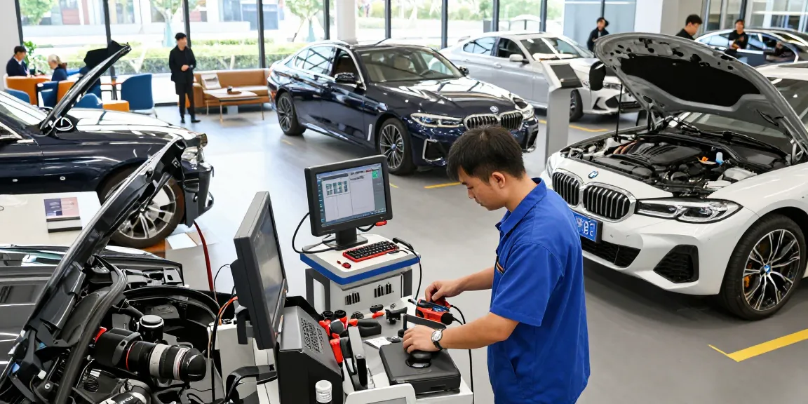 Professionelle Reparatur in der BMW Werkstatt Hannover mit erfahrenen Technikern und modernster Ausrüstung