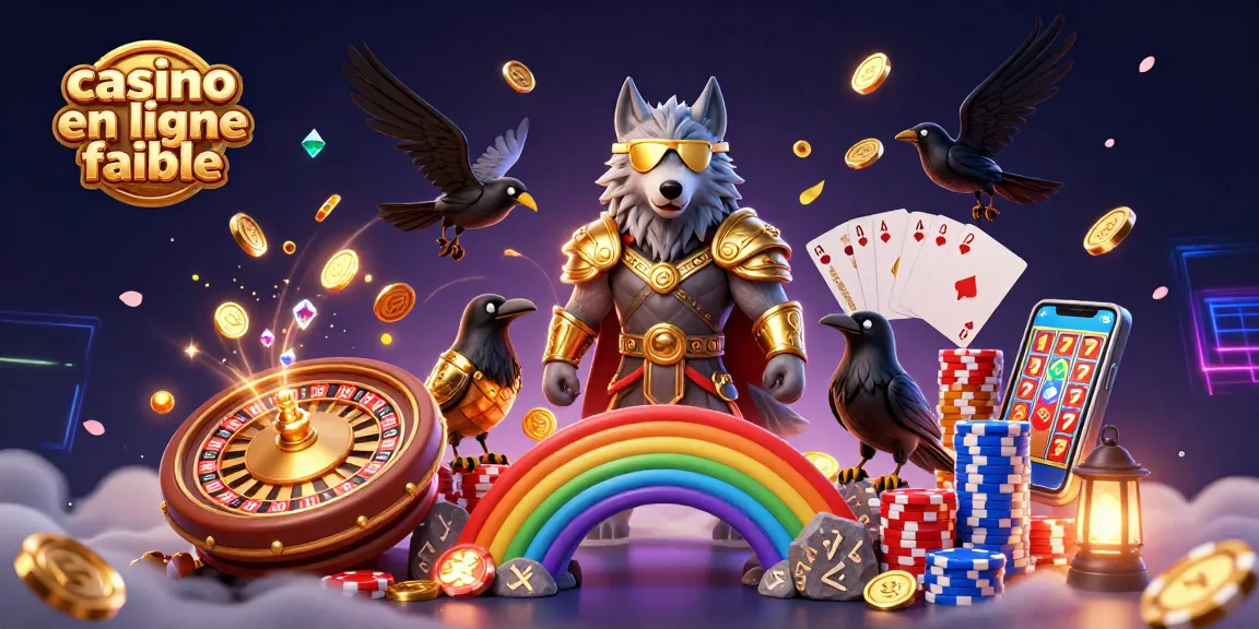 Profitez des meilleures offres sur casino en ligne fiable avec cette scène dynamique et colorée de jeux d'argent.